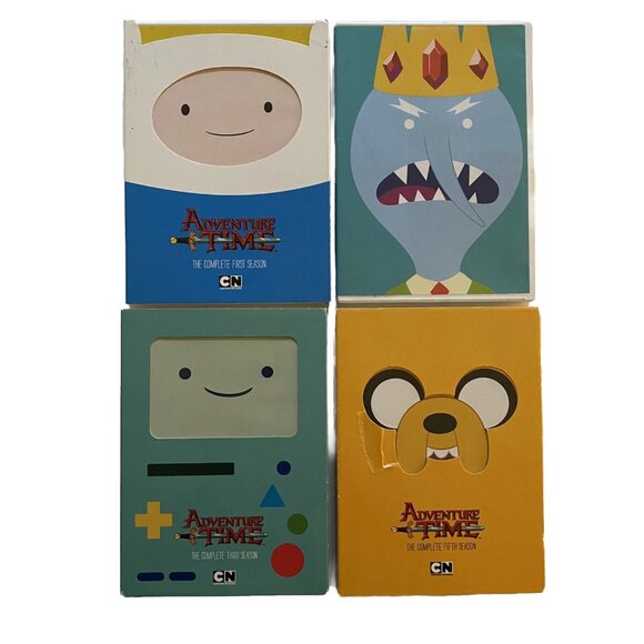 Adventure Time DVD Seasons Box sets Seasons 1 2 3 5 - Picture 1 of 3
